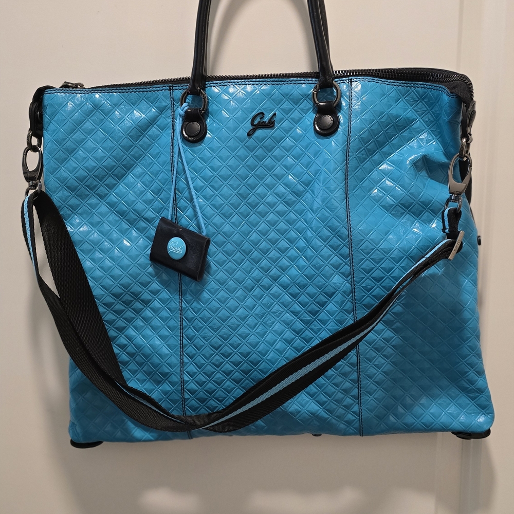 Gabs Women's Quilted Blue Laptop Bag